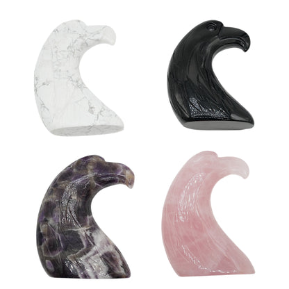 Figurine Aigle 500g environ  — 7.5x12.5 cm (4 pierres disponible)