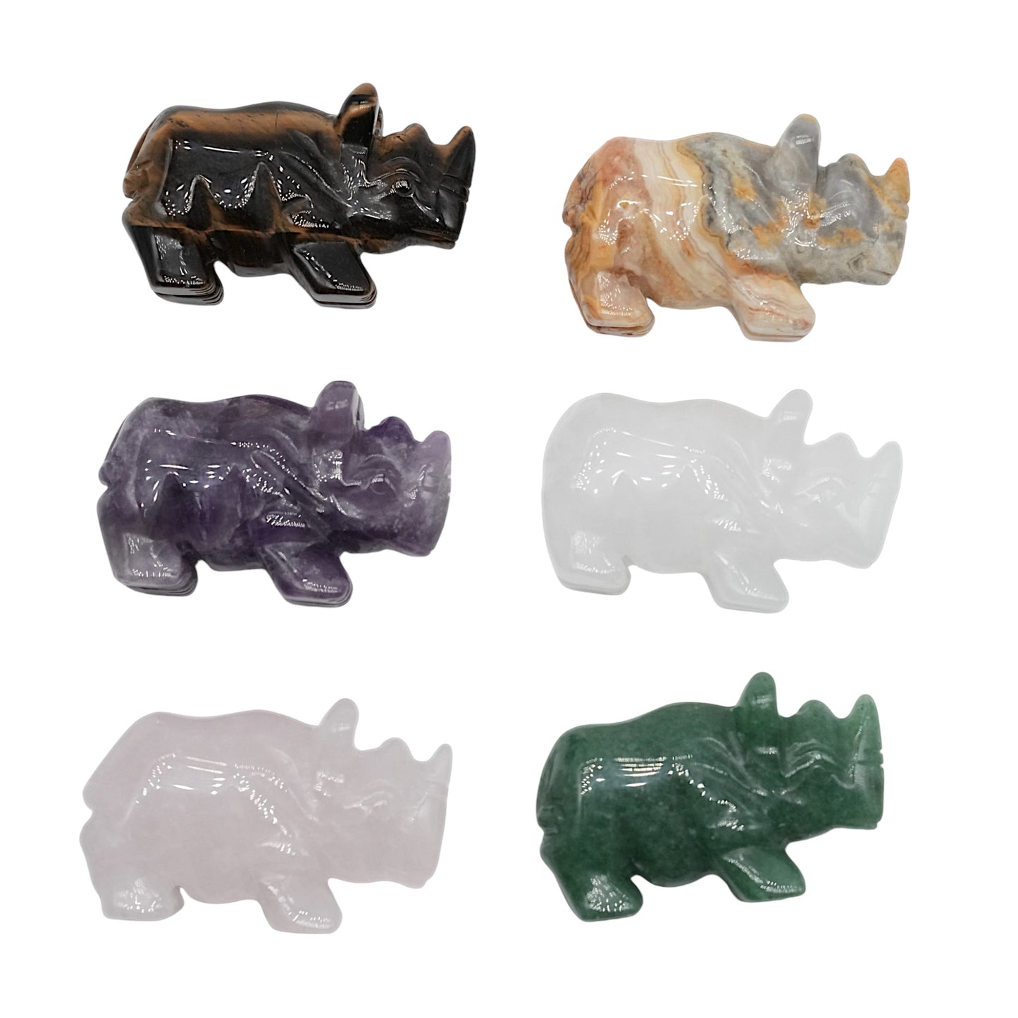 Figurine Rhinocéros 5,5x3x2,5 cm (sans boite)