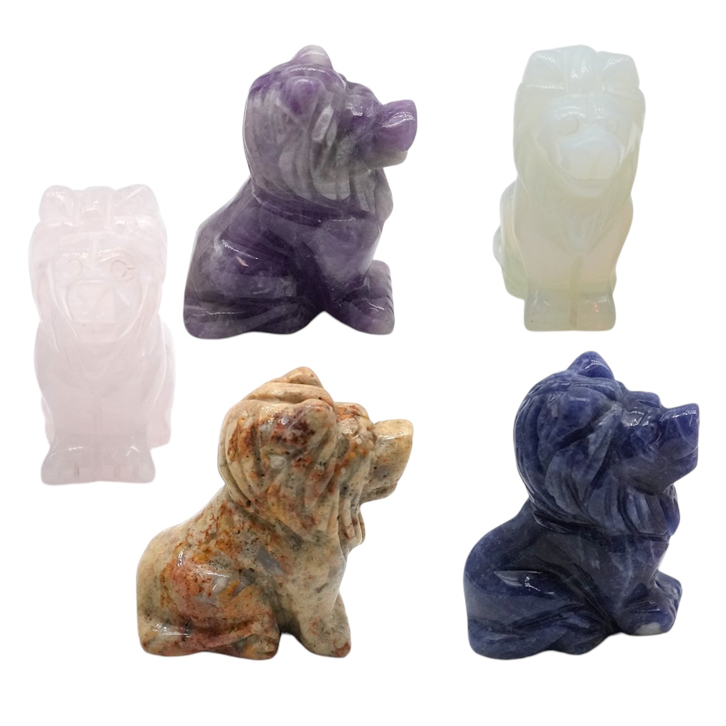 Figurine Lion 6x4x2,8 cm (avec boite)