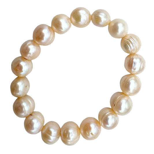 Bracelet perles d’eau douce 12mm