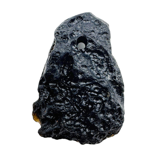 Pendentif Tectite brut (impact de météorite)