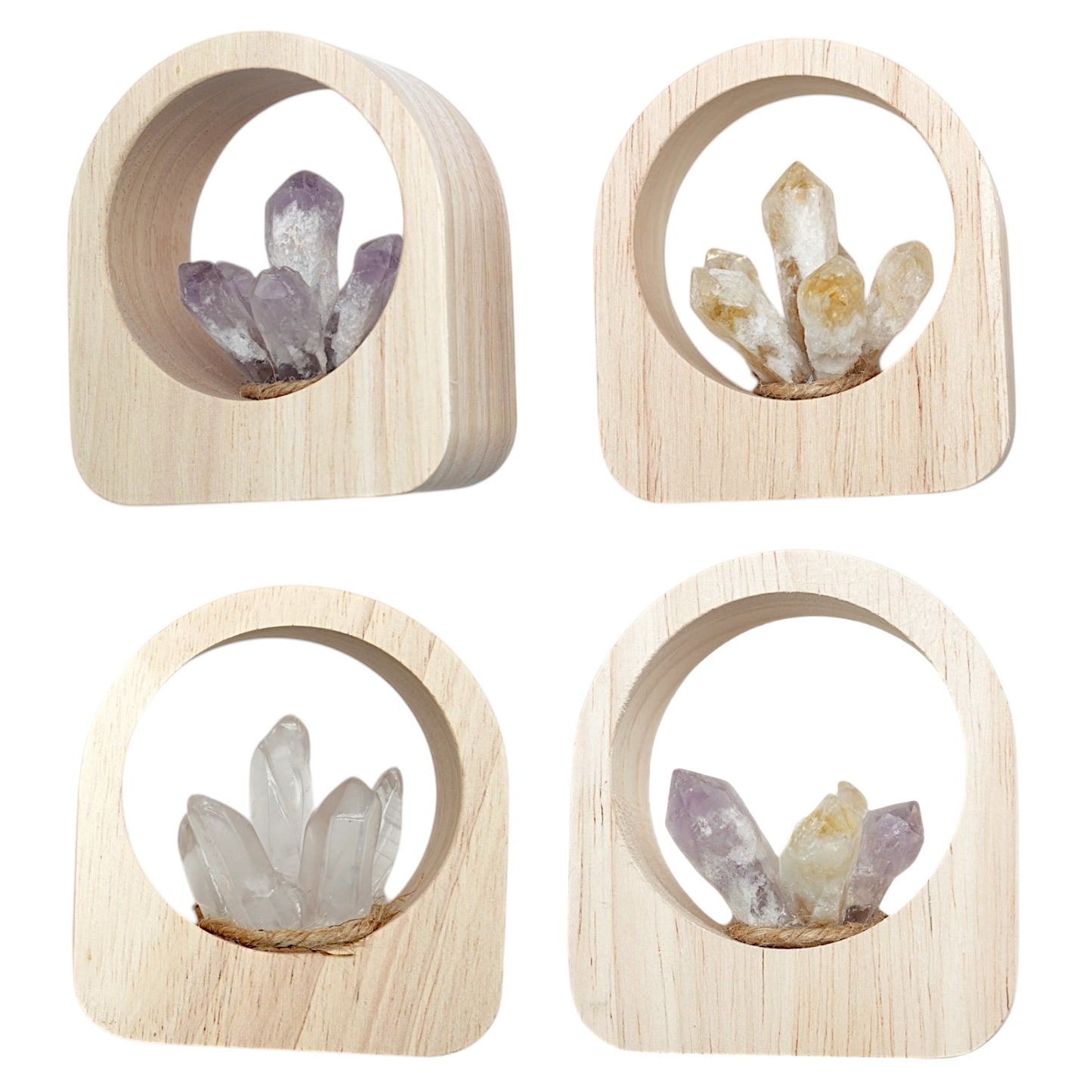 Lampe de nuit/Veilleuse en mini druse (3 pierres disponible) — Alimentation USB-A