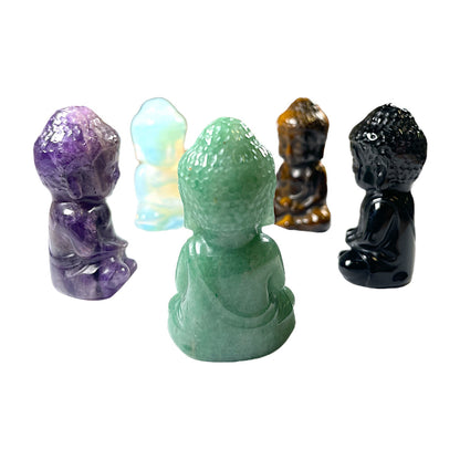 Figurine bouddha en Opaline