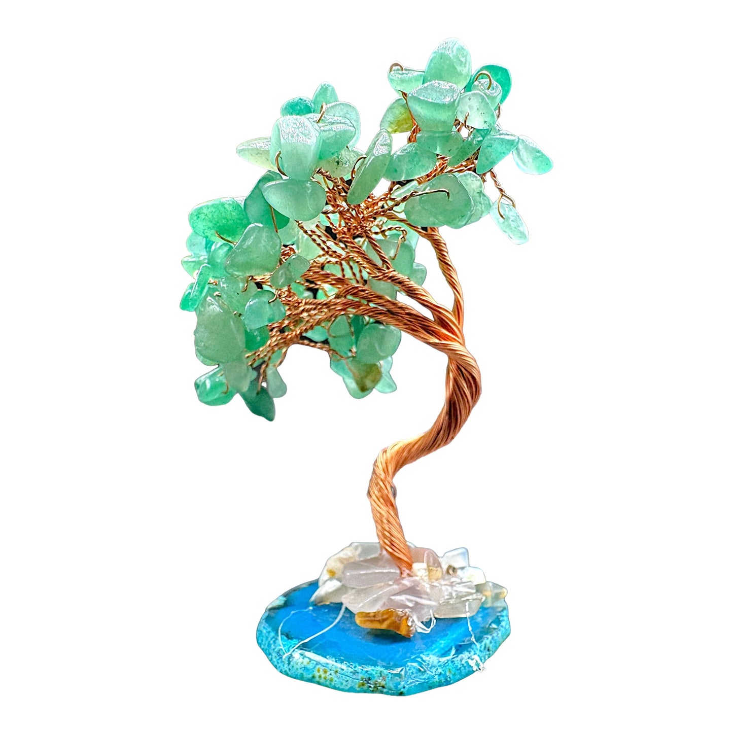 Arbre de vie en aventurine verte x agate