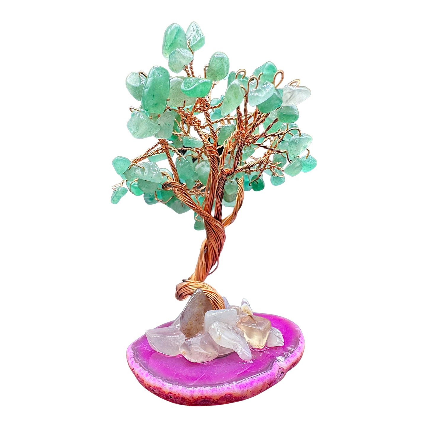 Arbre de vie en aventurine verte x agate