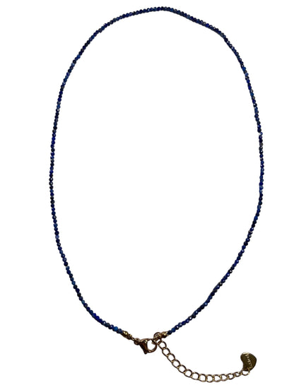 Collier Lapis 2-3mm acier inoxydable