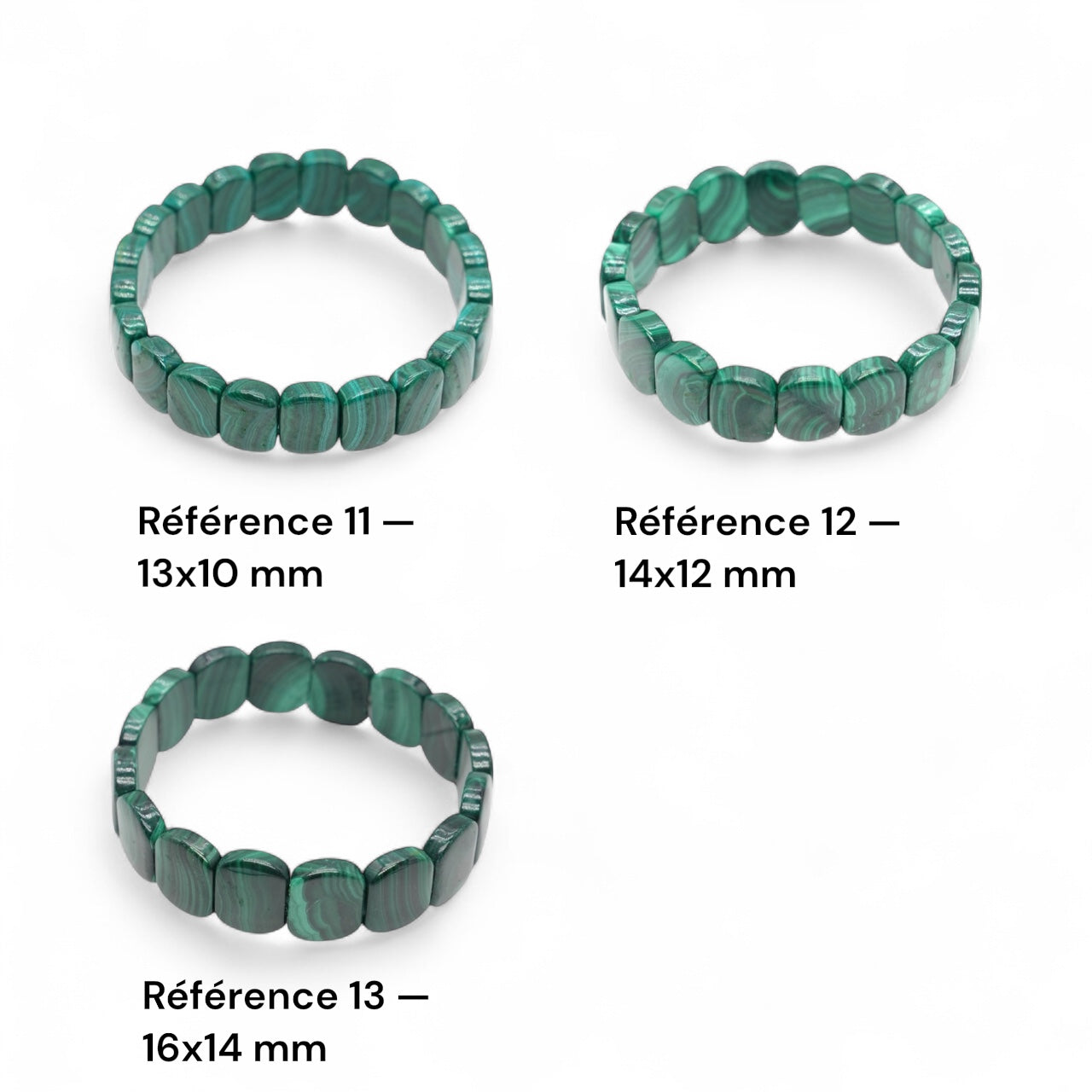 Bracelet Malachite (3 références)
