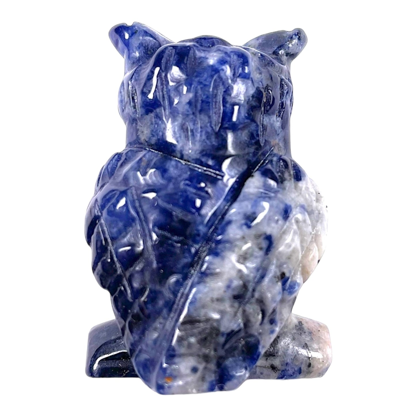 Figurine Hibou en Sodalite