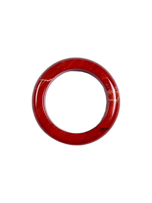 Anneau/bague Jaspe rouge taille 59