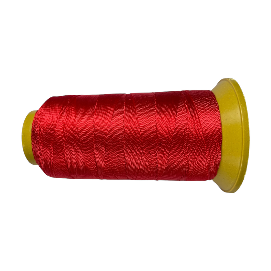 Bobine de fil en nylon rouge pour fabrication pour collier