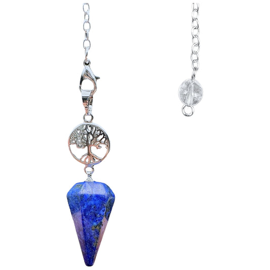 Pendule Arbre de vie cone Lapis lazuli