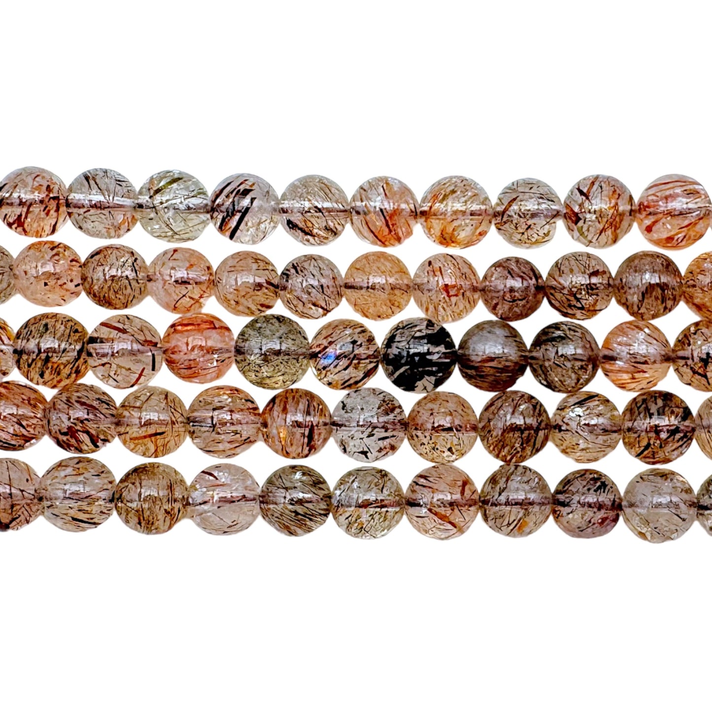 Fil de perles Quartz super seven