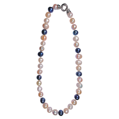 Collier en perles d’eau douce mix 4