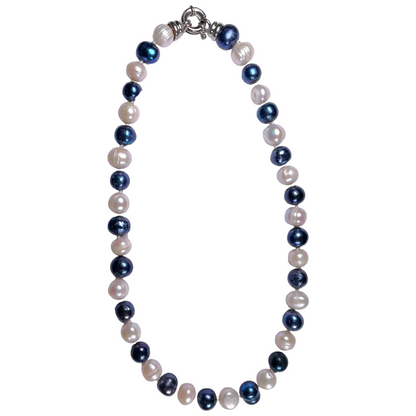 Collier en perles d’eau douce mix 5