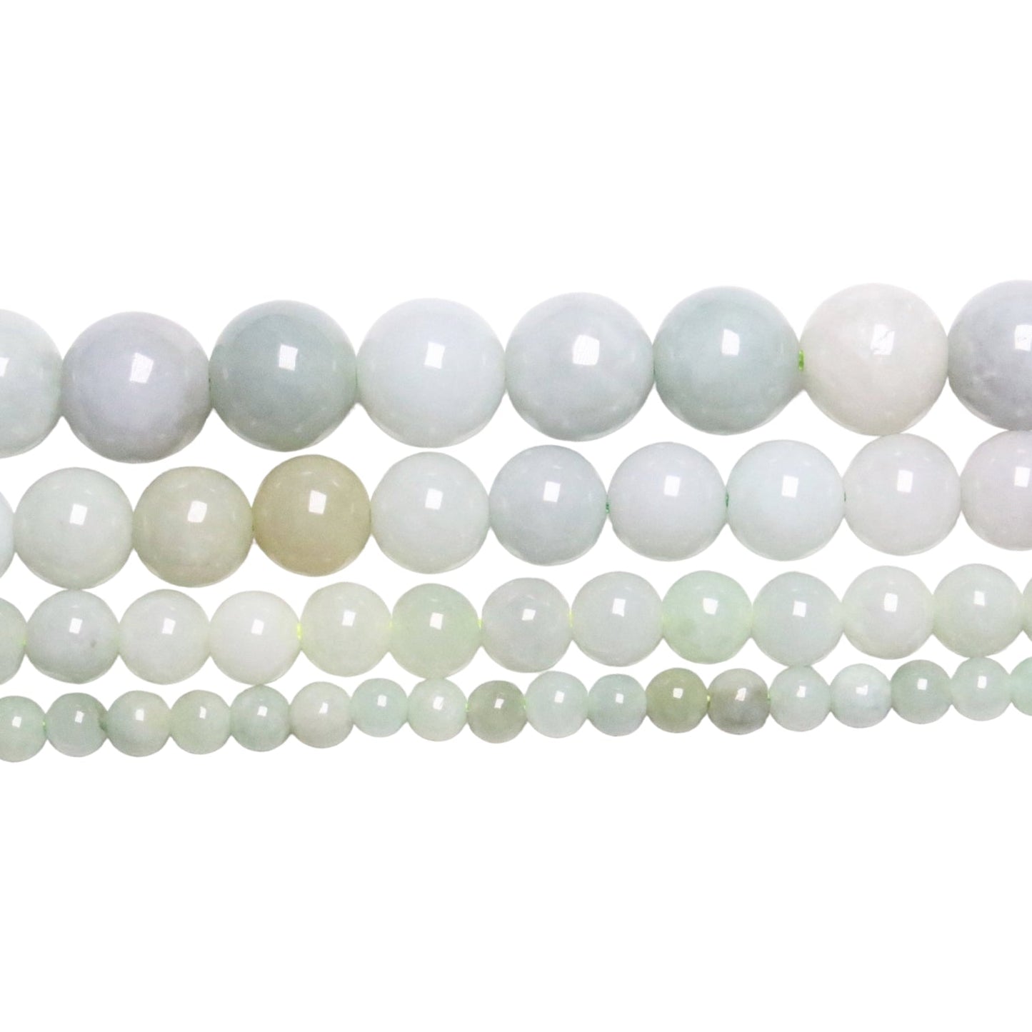 Fil de perle Jade de Birmanie A+