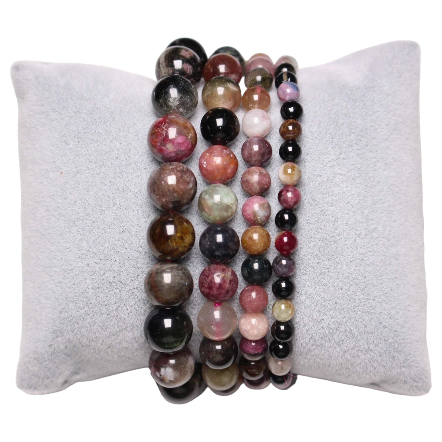 Bracelet tourmaline multicolore AA