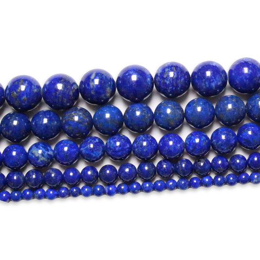 Fil de perle Lapis lazuli AA+