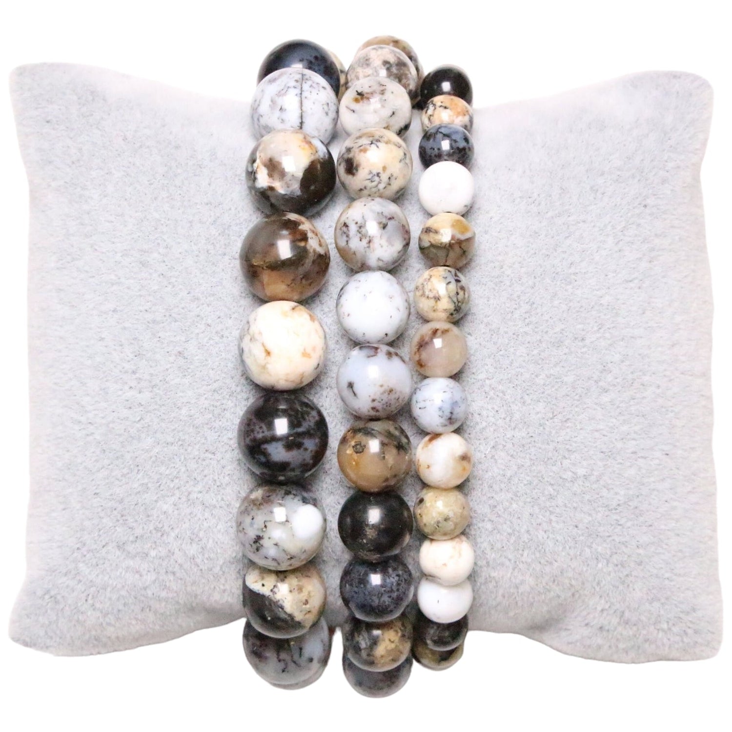 Bracelet Opale Noire AA - Foliesbijoux