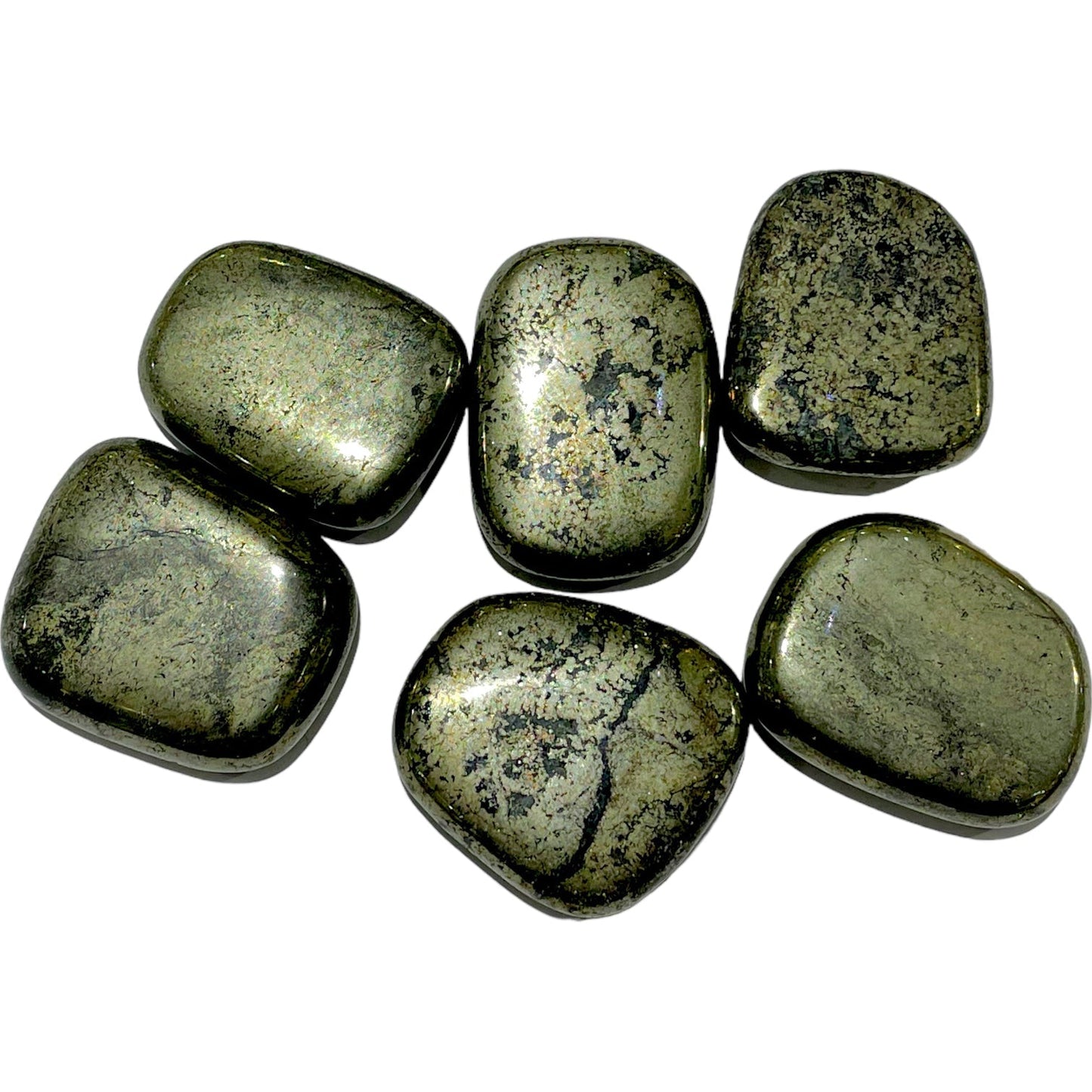 Galet Pyrite 40mm (Lot de 200g)