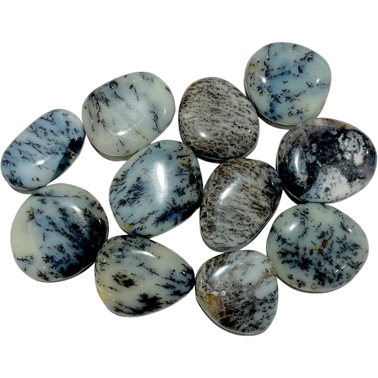 Galet Agate Merlinite (Lot de 250g)