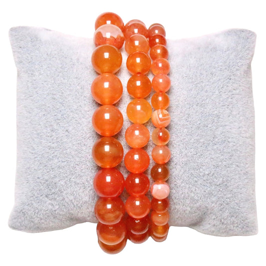 Bracelet Agate de Feu A+