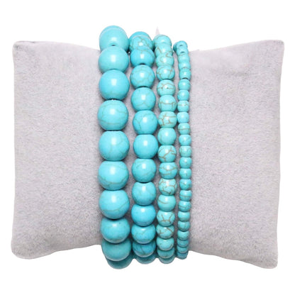 Bracelet Howlite Turquoise A