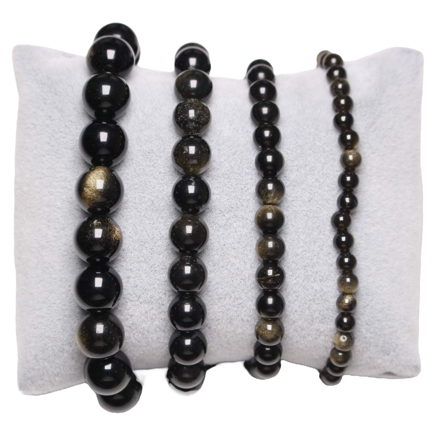 Bracelet Obsidienne dorée A - Foliesbijoux