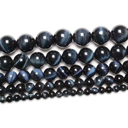 Fil de perle Oeil de faucon AA - Foliesbijoux