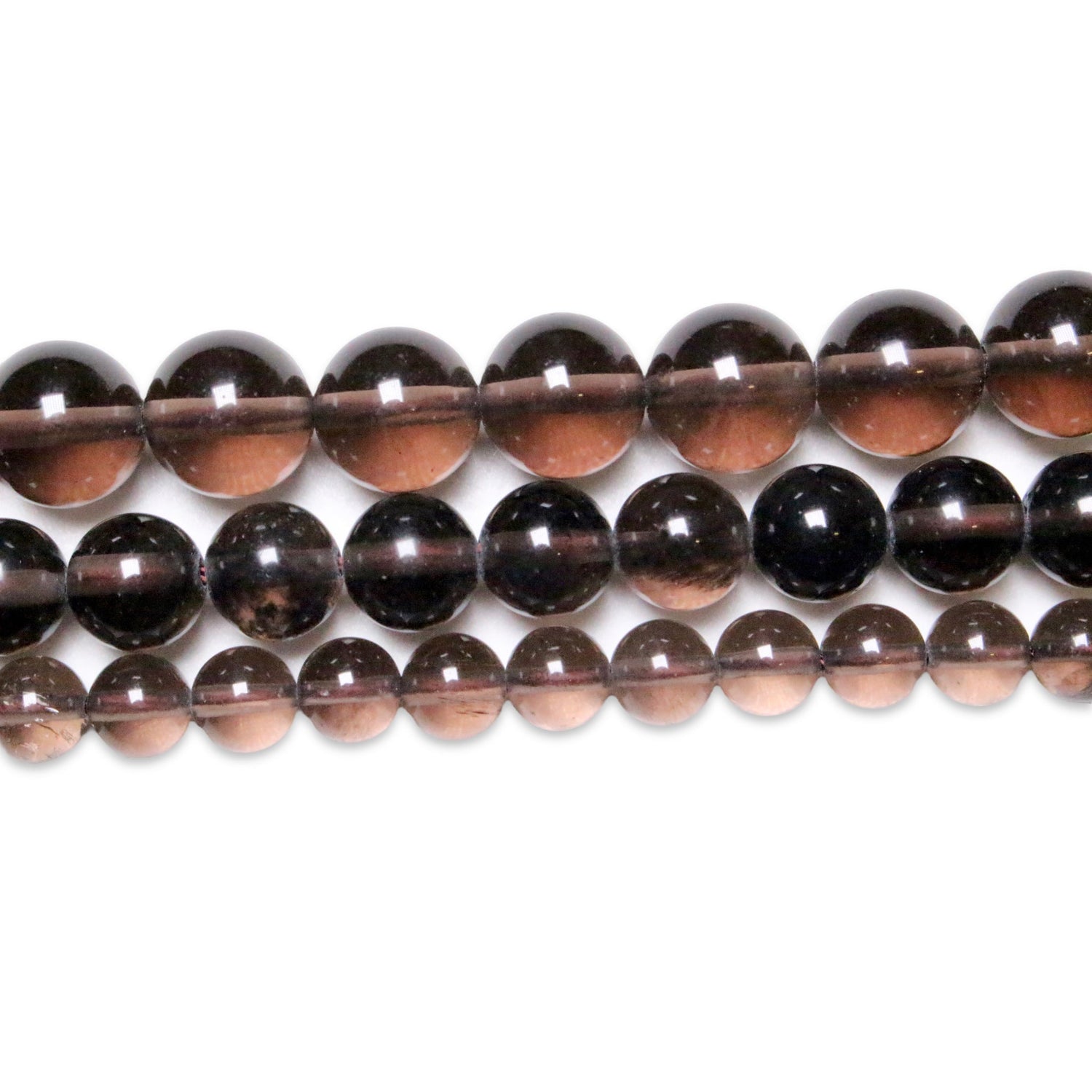 Fil de perle Obsidienne larme d’apache A+ - Foliesbijoux