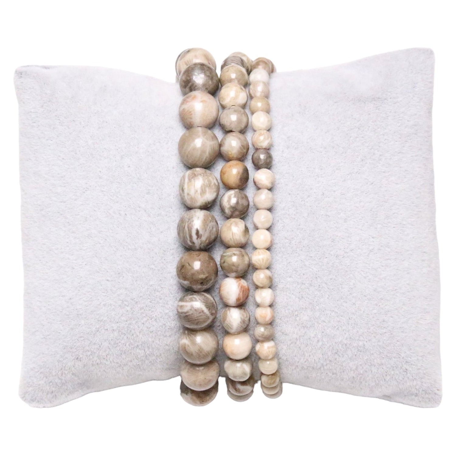 Bracelet Corail Fossilisé A - Foliesbijoux