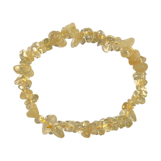 Bracelet baroque Citrine chauffée A+