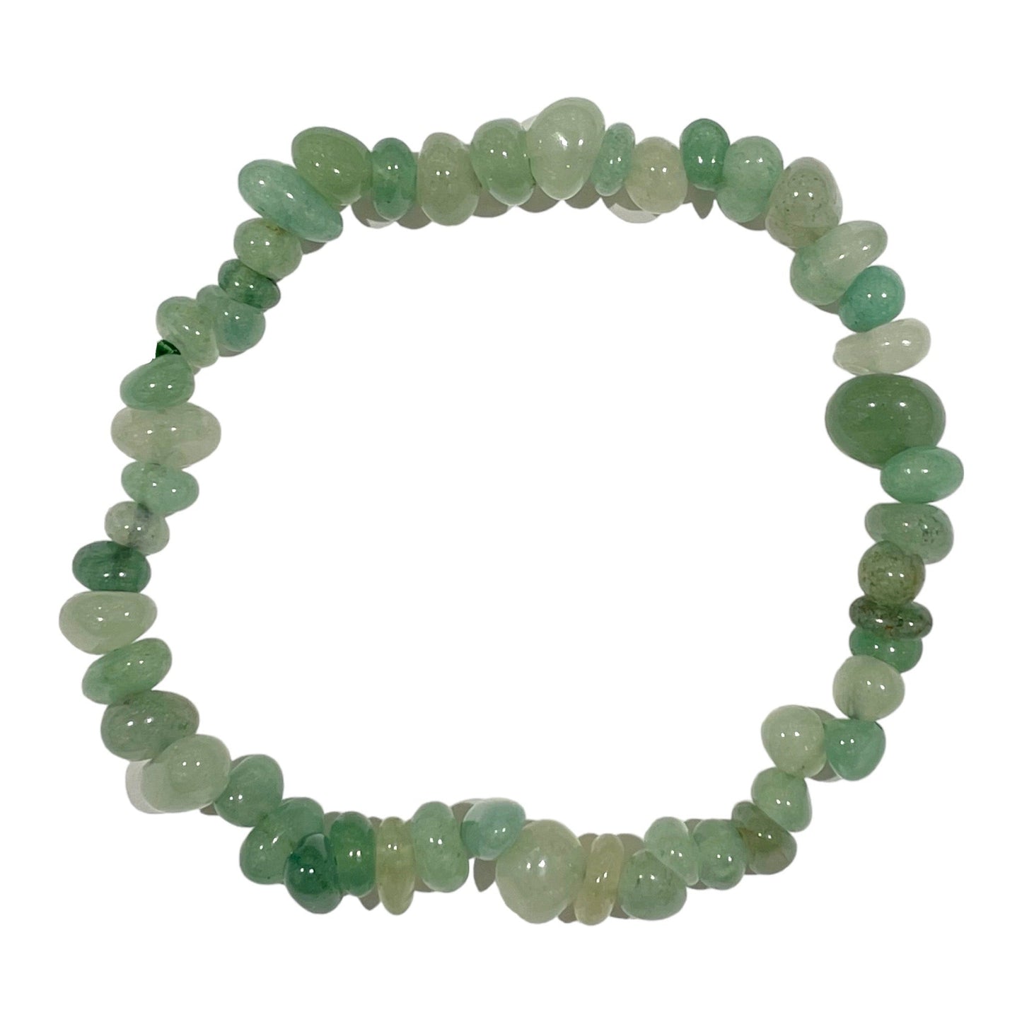 Bracelet baroque Aventurine verte A