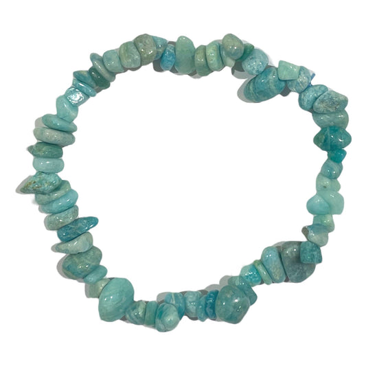 Bracelet baroque Amazonite AA