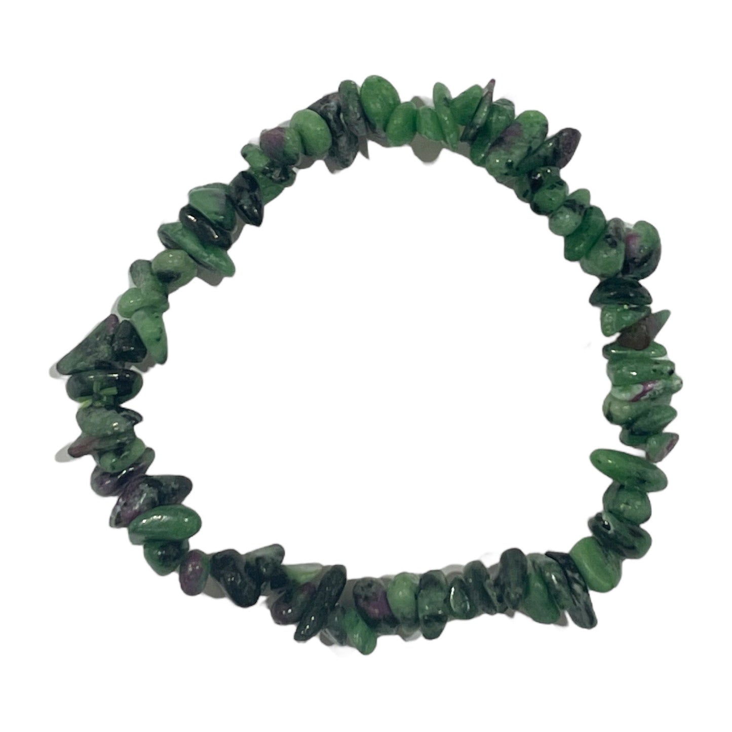 Bracelet baroque Rubis sur zoisite A