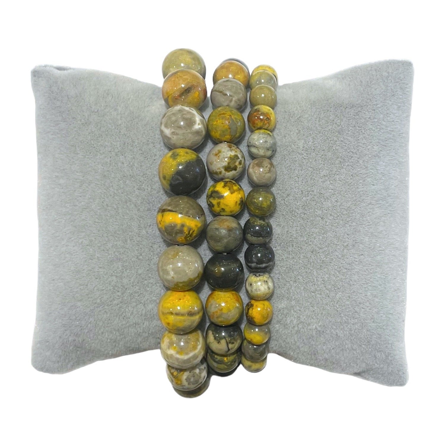 Bracelet Jaspe Bumblebee AA - Foliesbijoux