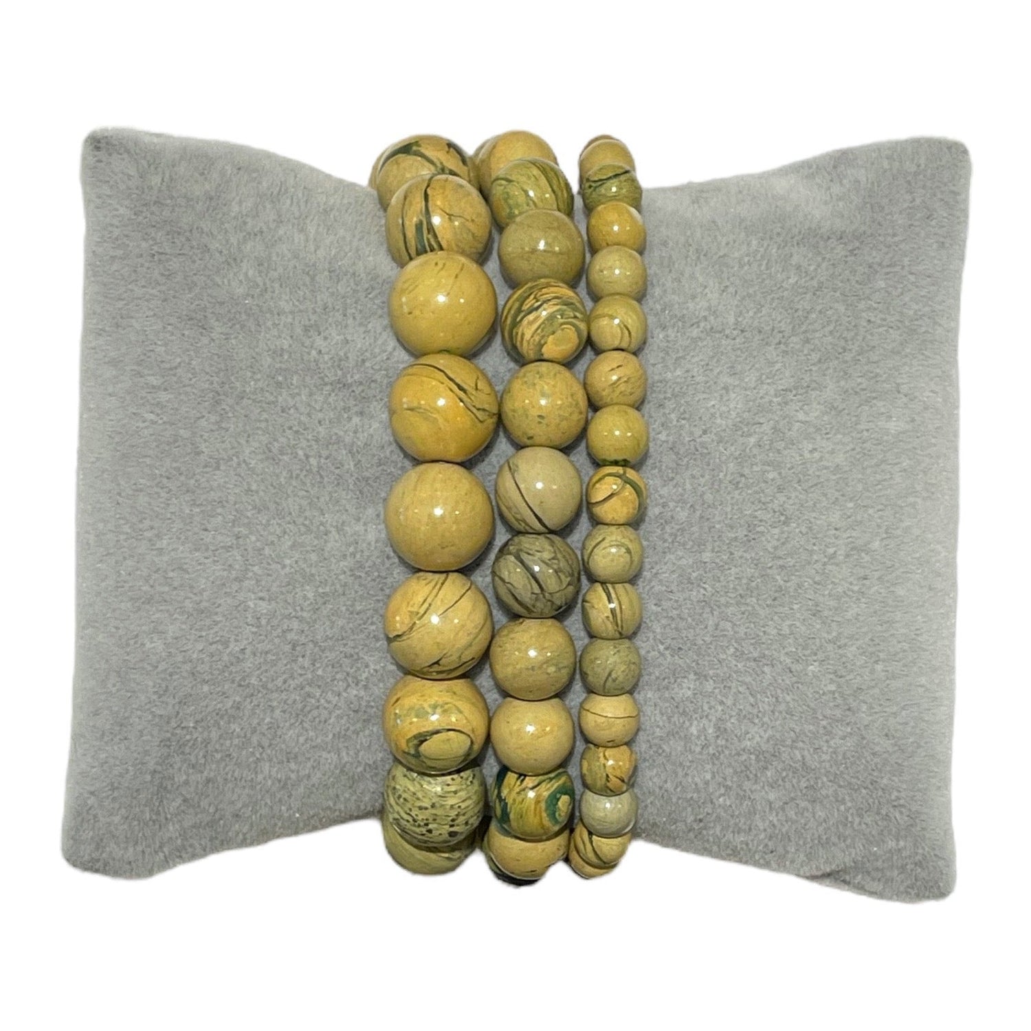 Bracelet Muscovite Verte A - Foliesbijoux