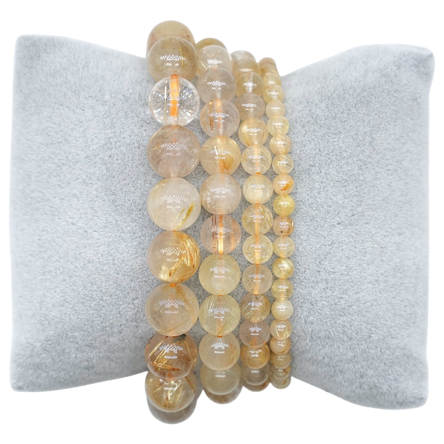 Bracelet Quartz rutile AA+