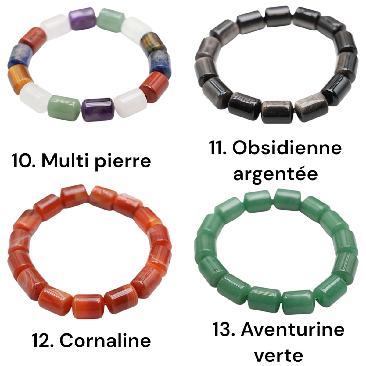 Bracelet AA+ 10x14mm (22 pierres disponible) #20 NEW