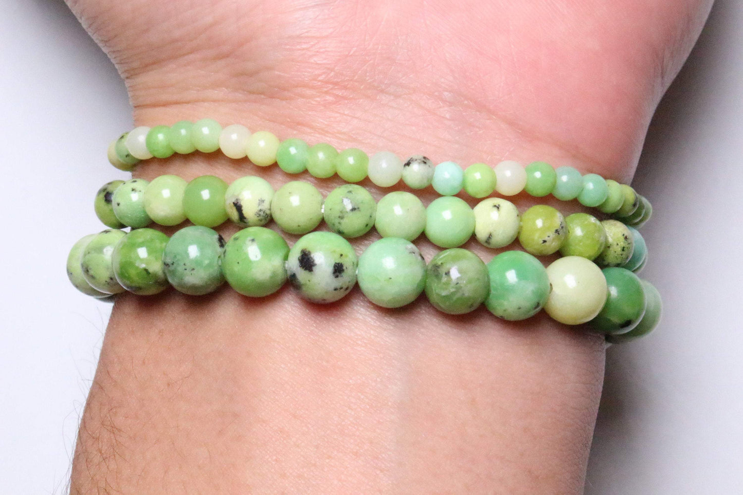 Bracelet Chrysoprase Citron A