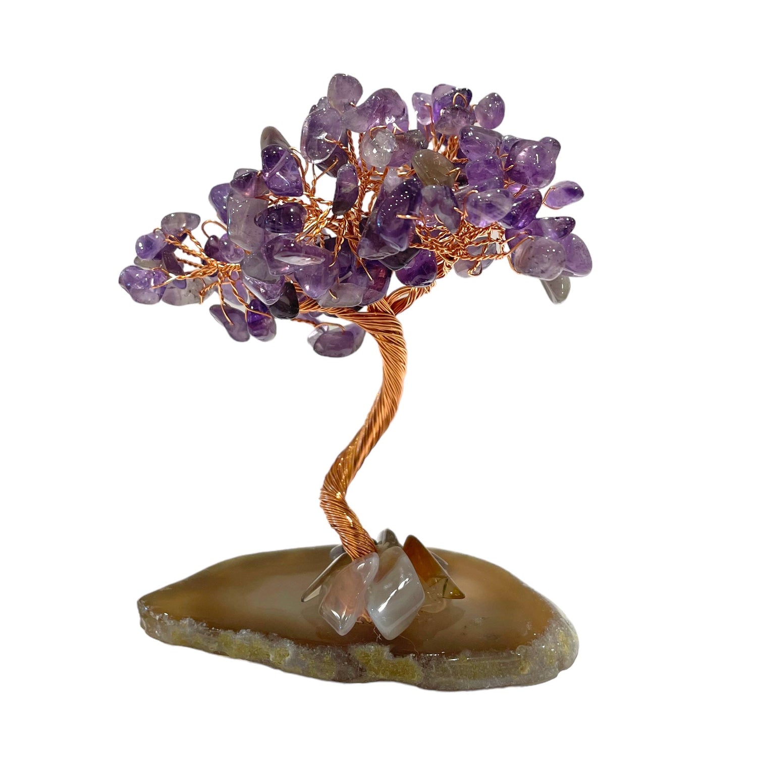 Arbre de vie en Améthyste - Foliesbijoux