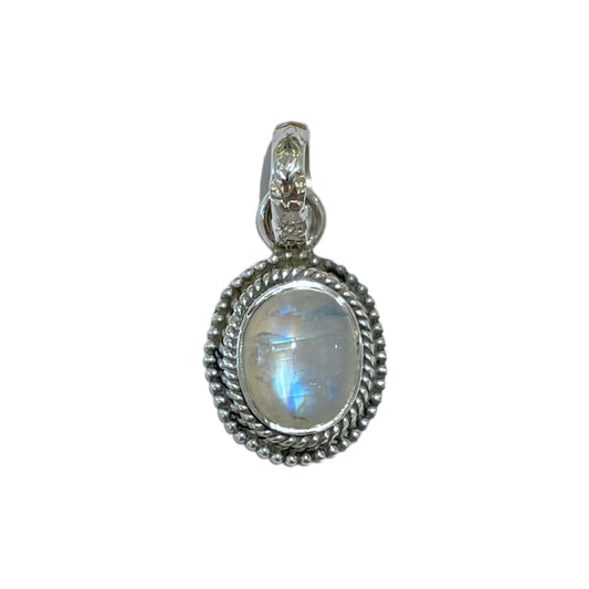 Pendant in labradorite & silver 925