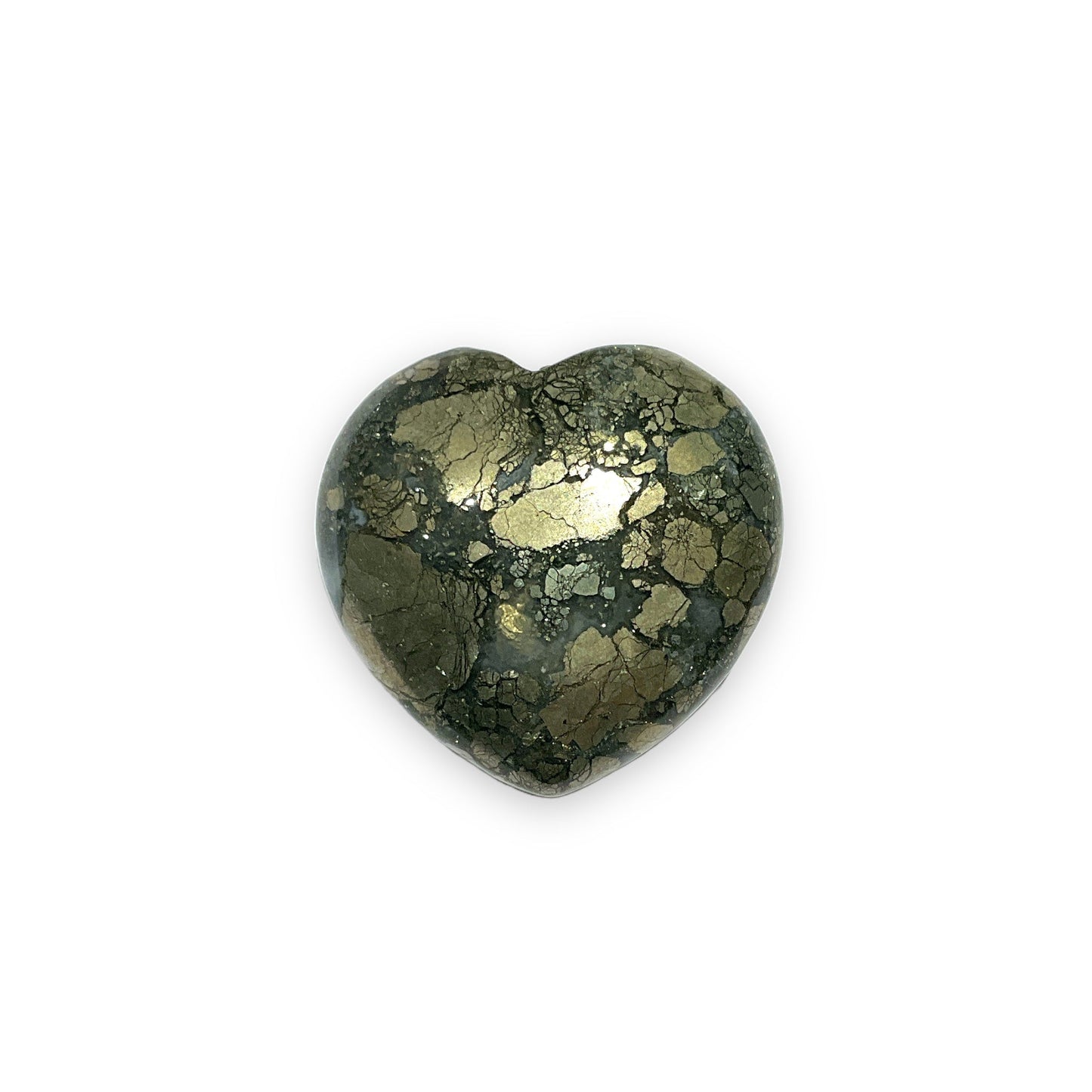 Coeur Agate Pyrite à l'unité