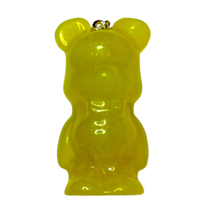 Pendentif Jade citron nounours