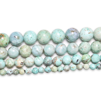 Fil de perle Turquoise pérou AA - Foliesbijoux