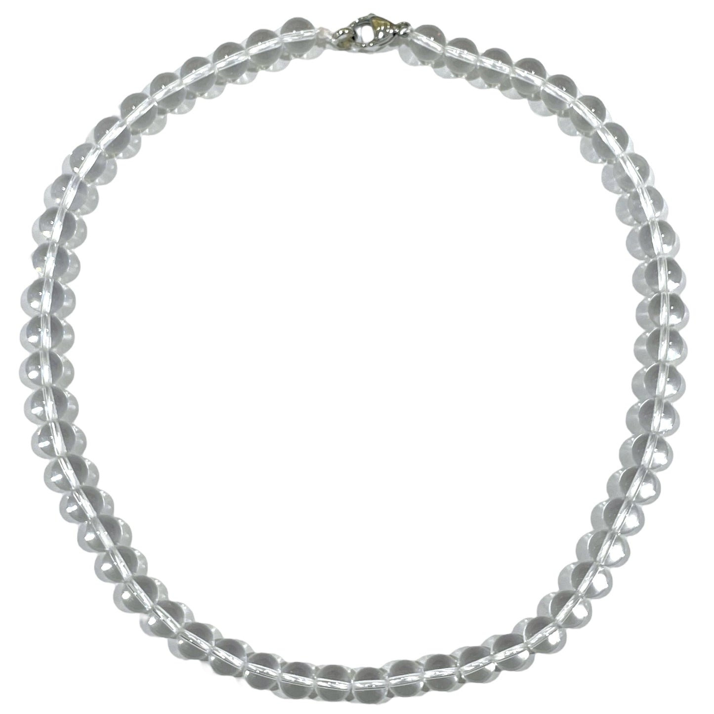 Collier boule Cristal de roche