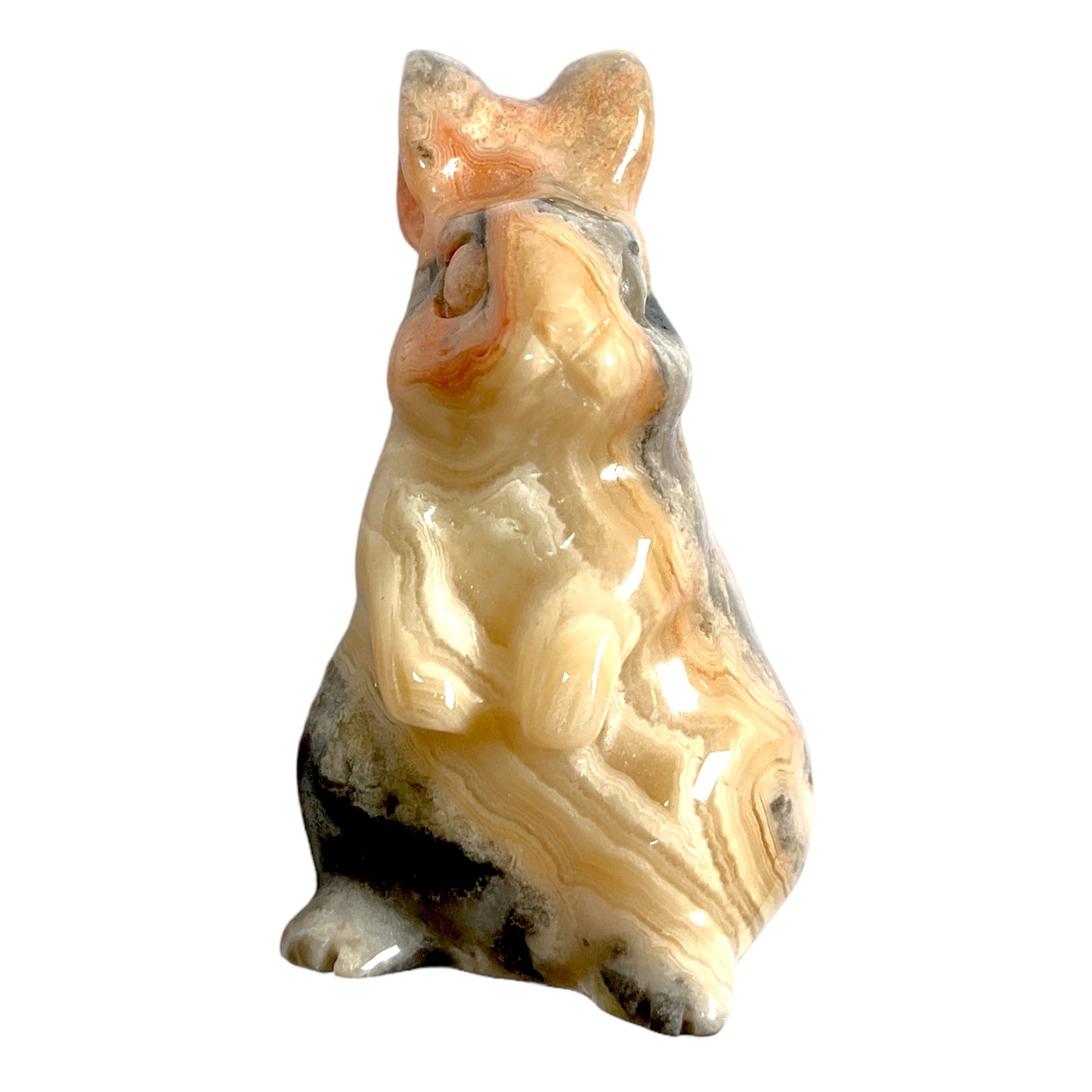 Figurine Lapin en Agate crazy