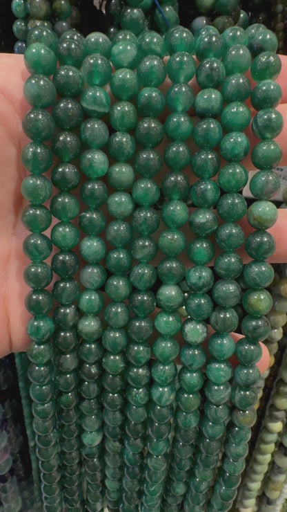 Fil de perle Fuchsite A