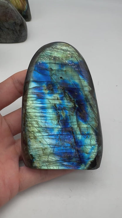 Labradorite forme libre AA+ 328g (Lot 14)