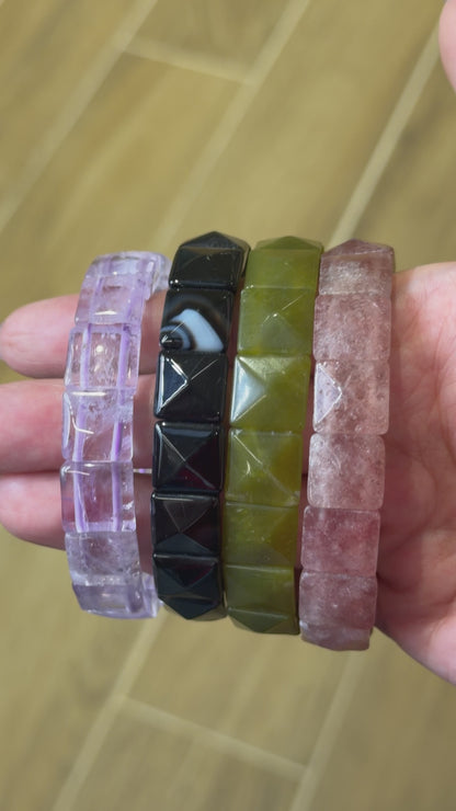 AA+ Bracelet 12x12 mm (7 stones available) #7