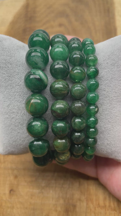 Bracelet Mica vert AA